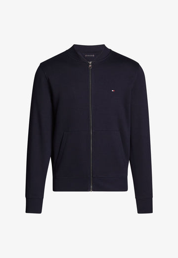 Ivory Baseball Zip Jacket