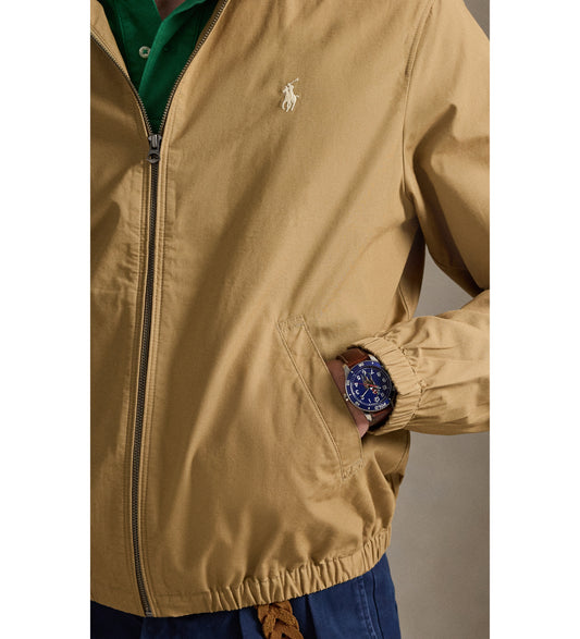 Khaki Cotton Poplin Jacket